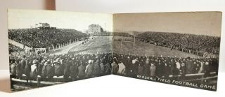 Marshall Field Football Stadium University Of Chicago Panoramic Postcard Stagg 2