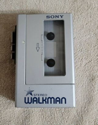 1983 Sony Walkman Wm - 4 Stereo Casette Player Vintage Made In Korea