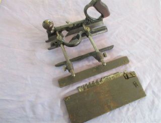 Vintage Stanley No 45 Combination Plane Type 2 With Cutter Box