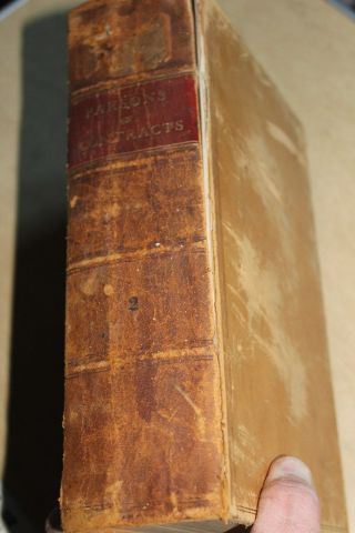 Theophilus Parsons On The Law Of Contracts 1864 5th Edition Antique Book