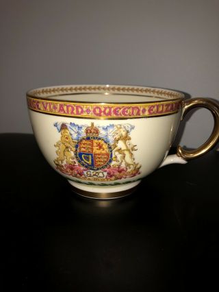 Vintage King George Vi And Queen Elizabeth Coronation Cup