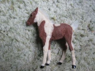 Breyer flocked Stormy pony foal from 1984 sears SR set 2
