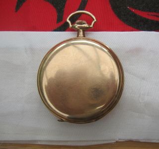 Antique E.  Howard Boston Triple Hinge Open Face Case 17 Jewel Pocket Watch 2