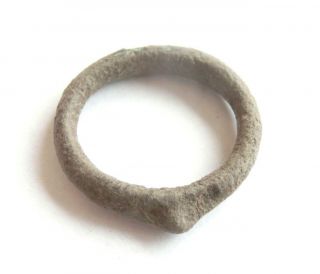 Rare Knobbed Ring Proto Money Ancient Celtic Bronze Proto Currency - 700 Bc