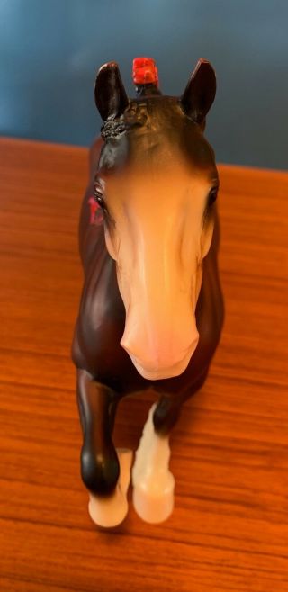 Peter Stone 1998 Trotting Drafter Clydesdale Signed Horse 3