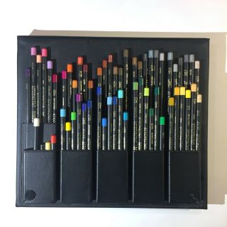 Vintage Design 58 Spectracolor Colored Pencils With Case