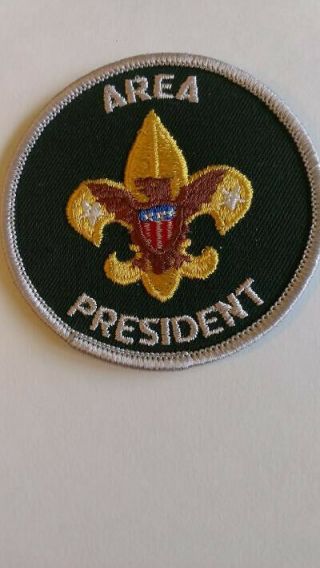 Bsa Position Patch,  Area President