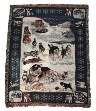 Alaskan Malamute Throw/blanket