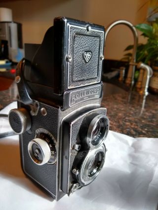 Vintage Rolleicord Camera DBP DBGM Germany Franke & Heidecke Braunschweig 3