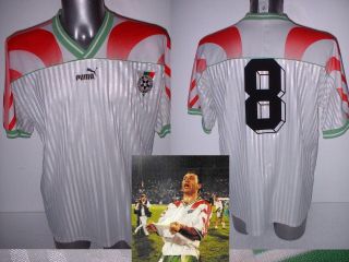 Bulgaria Stoichkov Puma Adult Xl Football Soccer Shirt Jersey Vintage 94 Trikot