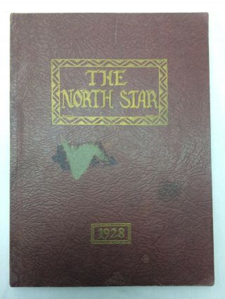 Vintage 1928 Akron Ohio The North Star High School Year Book