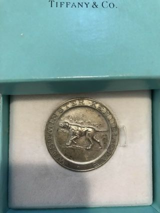 Tiffany & Co.  Westminster Kennel Clvb Coin,  Best Of Breed 1983