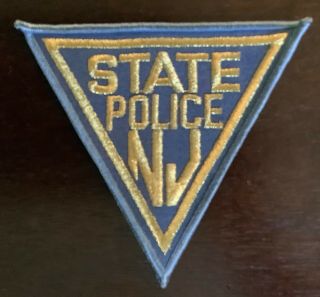 Obsolete Jersey State Police Colonel Patch