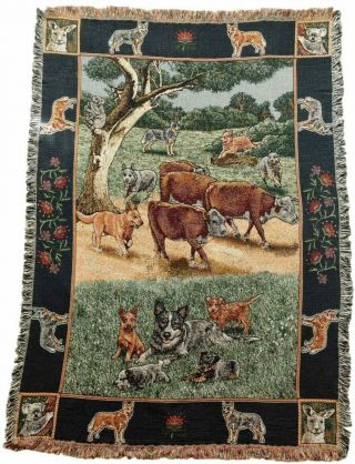 Australian Cattle Dog Throw/blanket