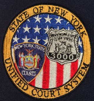Nys Courts Court Officer Nassau County Nysc Sweatshirt Sz L Nypd Scpd Ncpd
