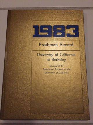 1983 University Of California At Berkeley Freshman Record