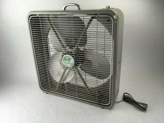 Vintage Lakewood Country Aire 20” Combinado 3 Speed Box Fan