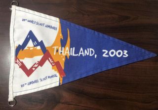 2003 World Scout Jamboree,  Souvenir Pennant Sattahip,  Thailand