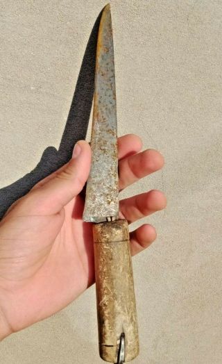 Antique Roman Ancient Iron Mini Sword Rare Artifact