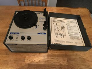 Vintage Califone 1420k Solid State Record Player Turntable
