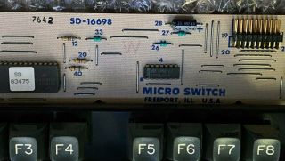 Vintage Micro Switch keyboard Hall Effect switches 2