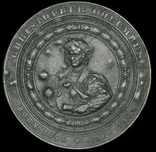 Scarce 1893 Souvenir World’s Columbian Exposition,  Christopher Columbus Medal