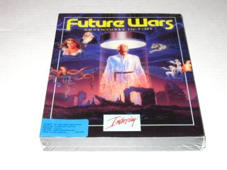 Future Wars: Adventures In Time (amiga,  1989) Rare,  Vintage Game