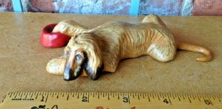 Vintage Marcia Van Woert Bored And Hungry Raintree Kennel Afghan Hound Dog