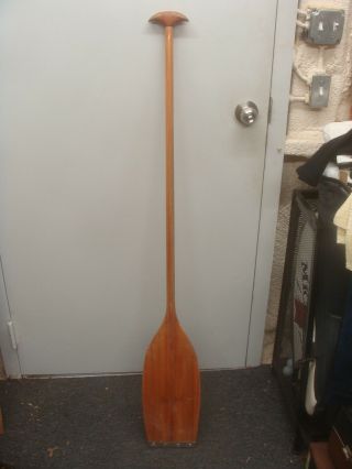 Vintage Laminated Wood Silver Creek 56 " Canoe Boat Oar / Paddle - See All Pics