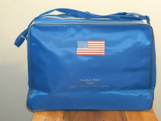 Air Force One Nixon Presidential Carry On Bag 1972 Tour Mayorcianci Only