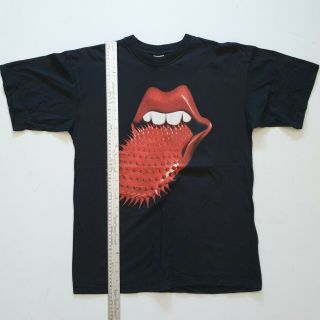 Vintage 1995 Rolling Stones Voodoo Lounge European Tour XL Black T - Shirt (Rare) 3