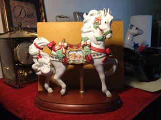 Lenox Christmas Noel Carousel Horse Limited Edition Rare