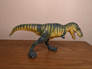 Rare Vintage Battat Boston Museum Of Science Tyrannosaurus Rex Dinosaur Figure