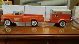 Vintage Nylint U - Haul Toy Truck And Trailer (see Pictures For)