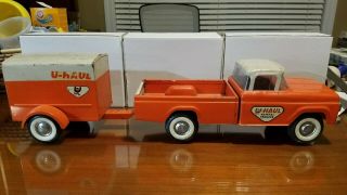 Vintage Nylint U - Haul Toy Truck and Trailer (see pictures for) 2