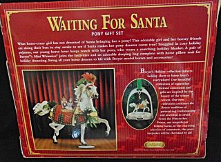 Christmas Breyer Waiting for Santa Horse Doll Accessories 2009 Gift Set 301114 3
