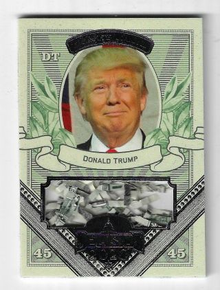 Donald Trump Decision 2020 Limited Edition Money Card Mo01 Shredded Us Currency