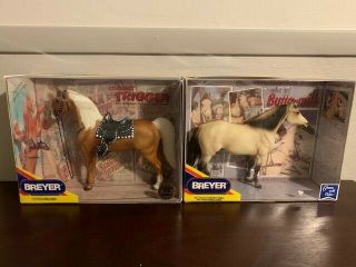 Roy Rogers Trigger & Dale Evans Buttermilk Hollywood Horses Series Breyer Nib