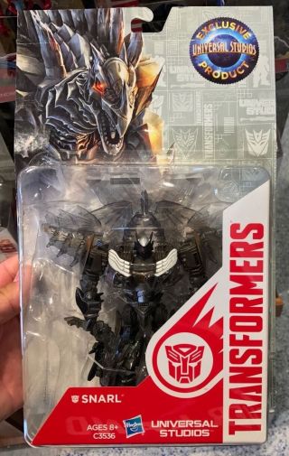Universal Studios Exclusive Transformers The Ride - 3d Snarl Action Figure