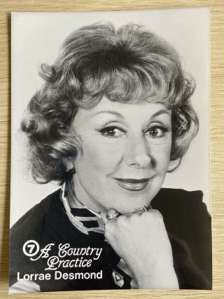 A Country Practice 1980’s Lorrae Desmond (shirley Gilroy) Cast Fan Card