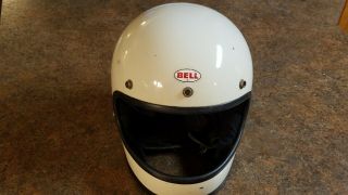 Vintage 1970s Bell Star 120 Motorcycle Helmet