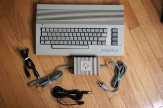 Vintage Commodore 64c Computer With Power Supply,  Box C64
