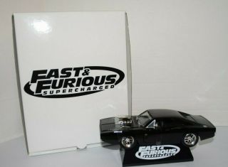 Universal Studios Orlando Fast & Furious Supercharged Diecast Car W/ Base