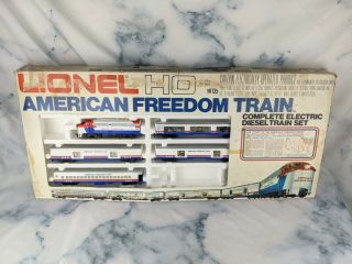 Vintage Lionel Ho Scale 08125 American Freedom Train Set Vtg Box