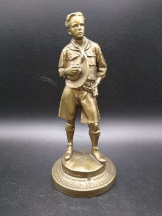 1930’s Boy Scouts of America Award Statue 8.  75 