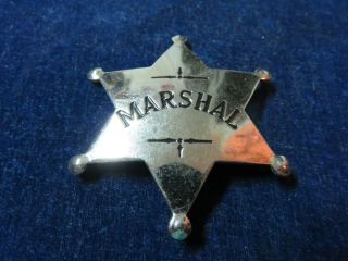 Orig Vintage Pocket Badge " Marshall "