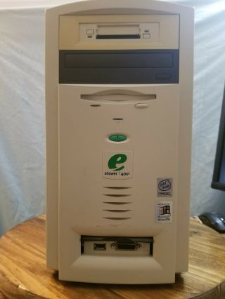 Vintage eMachines eTower 400i Computer with Windows 98 2