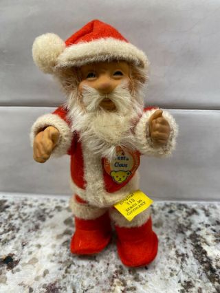 Vintage/antique 5” Steiff Santa Claus Figure With Tags