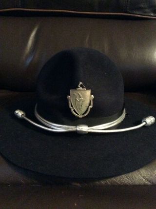 Commonwealth Of Massachusetts Police Uniform Hat