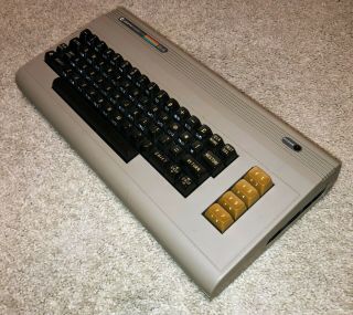 Vintage Commodore 64 Computer,  & power supply -, 3